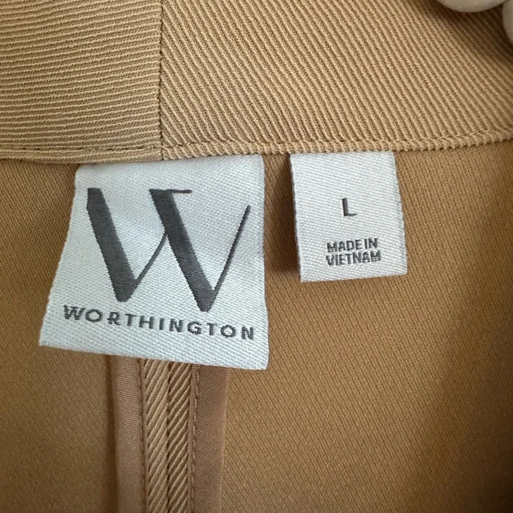 Worthington| NWT Oversized Tan Blazer - Picture 12 of 13